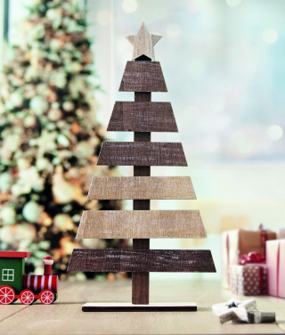 Logo trade advertising product photo of: Wooden Christmas tree